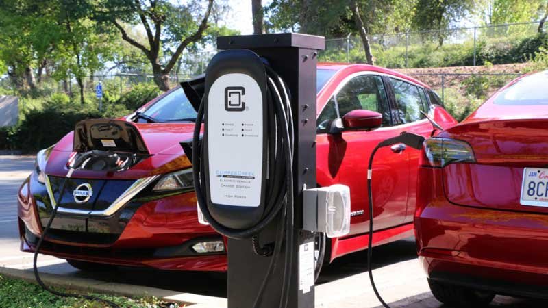 electric car charging at home