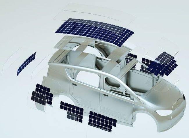 Electric Vehicles with Solar Panels