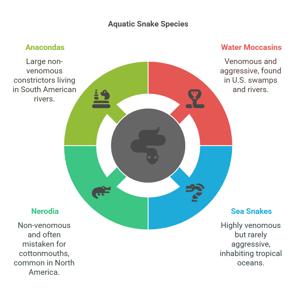 Types of Snakes Commonly Found in Water